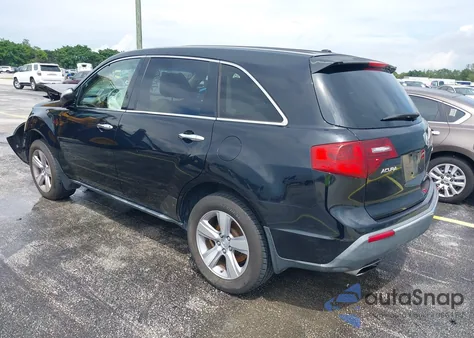 2012 Acura Mdx Technology Package from USA, damaged, VIN 2HNYD2H33CH544522